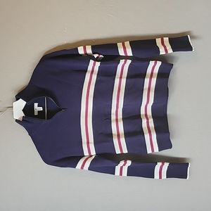 BP Quarter Zip Sweater XS Navy